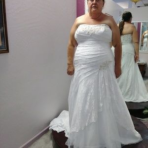 David's Bridal Wedding Dress
